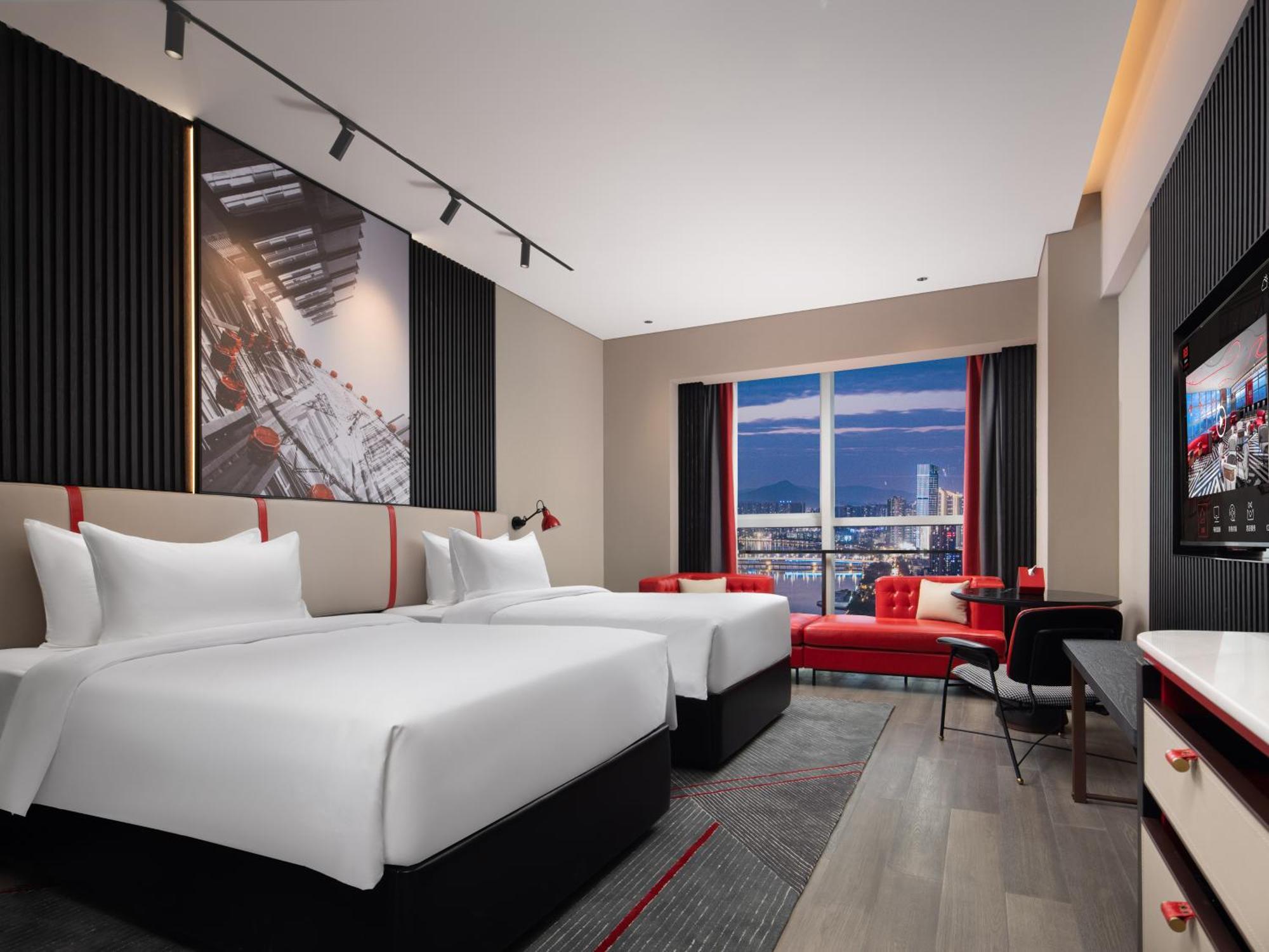 Radisson Red Hotel Zhuhai Gongbei Port Esterno foto